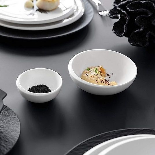 Салатник Villeroy & Boch NewMoon 13 см., 300 мл., порцеляна, білий 10-4264-3900 фото