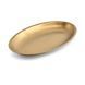 Блюдо металеве BonBistro Antique Gold Serve овальне глибоке 30*18,5*2,5 см. 791456 фото 1