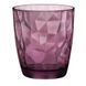 Склянка Bormioli Rocco Diamond Rock Purle 390 мл., для води, малиновий 302258Q02021990 фото