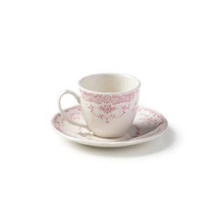 Чашка 80 мл. Bitossi Home Rose Pink з блюдцем BID00051 фото