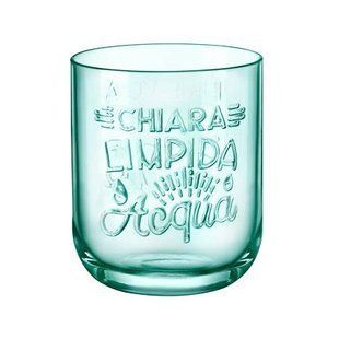 Склянка Bormioli Rocco Graphica 395 мл., для води, зелений 122101MTV121990 фото