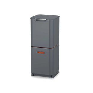 Бак для сортування сміття Joseph Joseph Totem Compact Grey 40 л., 2 секції 30065 фото