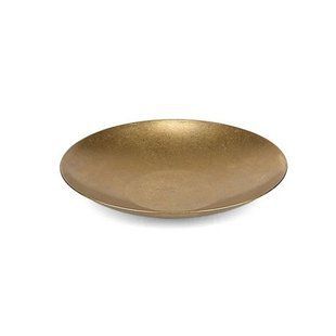 Тарілка глибока BonBistro Antique Gold Serve 14 см., металева 791484 фото