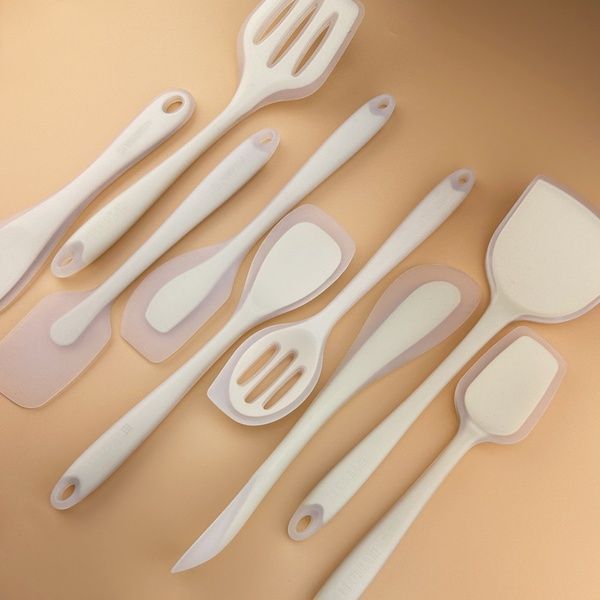 Лопатка кулінарна Vinzer Culinary Ivory Collection 27*6 см., силікон 50672 фото