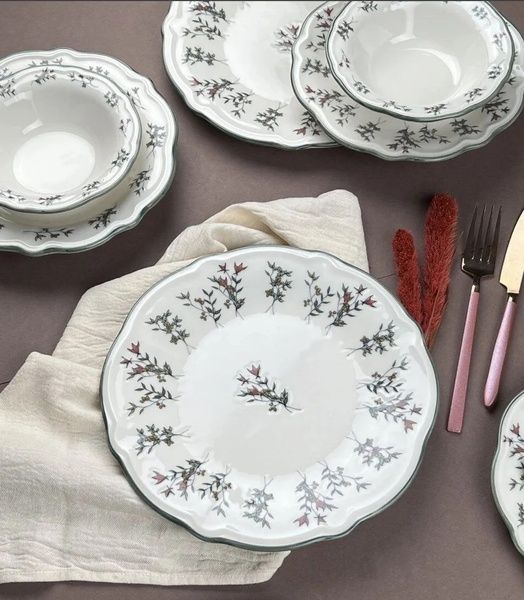 Тарілка десертна Porser Home Terra 21 см. FLY22DZPRS1057 фото