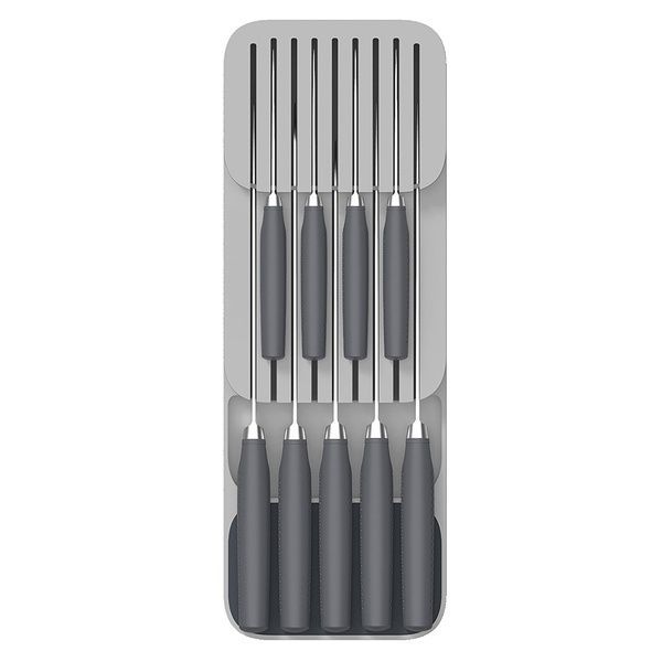 Органайзер для ножів Joseph Joseph Counterstore Grey 39,8*14,3*7,5 см., сірий 85120 фото