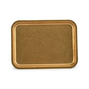 Піднос прямокутний BonBistro Antique Gold Serve 19*14 см., металевий 791431 фото