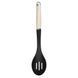 Ложка кухарська KitchenAid Coreline Cream 35,3 см. з прорізами, нейлон, кремовий KAG004OHACE фото