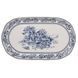Блюдо BonaDi Heritage Toile Collection Blue, овальне 35,5*20,5 см. K341 фото