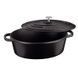 Гусятниця чавунна KELA Calido Black 6 л., 33*26*12 см., чорний 12473 фото