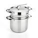 Каструля-пароварка для пасти Barazzoni My Pot 22 см., 6,0 л., нержавіюча сталь 160049022 фото