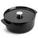 Каструля чавунна KitchenAid Cast Iron Black 5,2 л., 26 см., чорний CC006061-001 фото