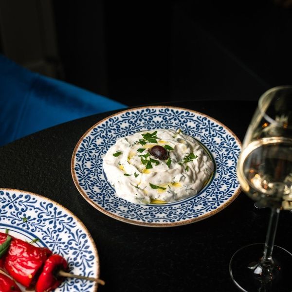 Тарілка десертна BonBistro Azul 21 см. 740421 фото