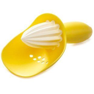 Соковитискач для цитрусових ручний Joseph Joseph Catcher Yellow 16,6*6,8*8,7 см. 20028 фото