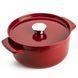 Каструля чавунна KitchenAid Cast Iron Red 3,3 л., 22 см., червоний CC006057-001 фото