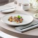 Тарілка десертна Villeroy & Boch Afina 24 см., порцеляна, білий 10-4293-2630 фото 3
