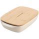 Форма для запікання KitchenAid Stoneware 32,8*19,5*7,5 см., 1,9 л., з кришкою, керамограніт, крем CC006107-001 фото 1