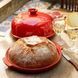 Форма для випікання хліба Emile Henry Homemade Bread 34*28,5*16,5 см. з кришкою, кераміка, червоний 349108 фото 5