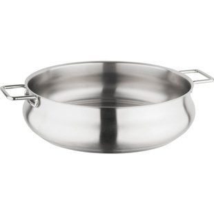 Сотейник Barazzoni Tummy 18 см., 1,25 л., без кришки, нержавіюча сталь, тонка ручка 1004018 фото