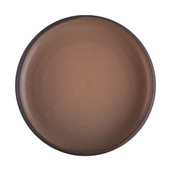 Тарілка обідня Porser Professional Roots Taupe з бортиком 27 см., коричневий TAU-CLSDZ27 фото
