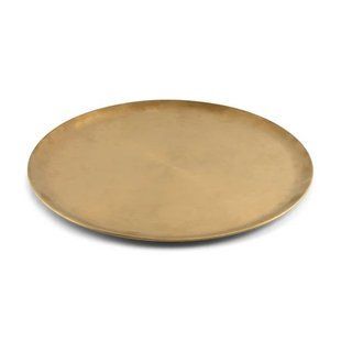 Піднос круглий BonBistro Antique Gold Serve 40 см., метал 791451 фото