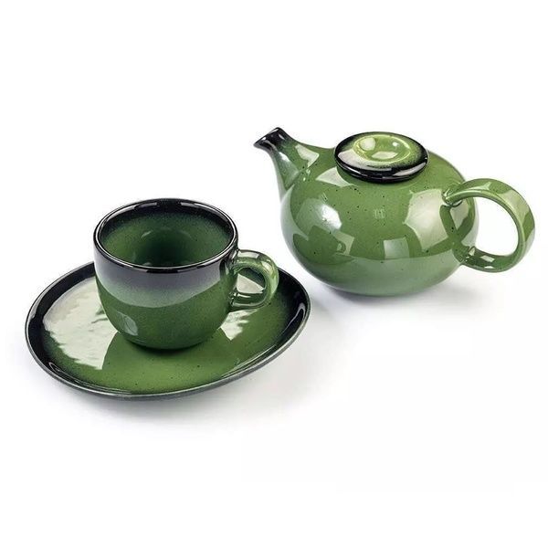 Чашка 200 мл. Ariane Splash Edge Green, зелений AVCARN224044020 фото