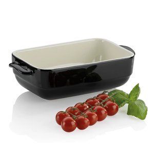 Форма для запікання KELA Malin, прямокутна 22,5*12,5*6 см., кераміка, чорний 11934 фото