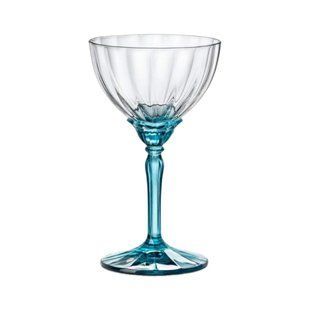 Келих Bormioli Rocco Florian Lucent Blue 240 мл., для коктейлю 199420BCL021990 фото