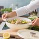 Сотейник чавунний KitchenAid Cast Iron Bei 26 см., 2,77 л. з кришкою, з двома ручка, мигдальний крем CC009010-001 фото 3
