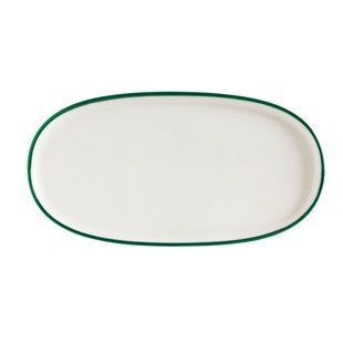 Блюдо Bonna Linea Green овальне 25 см. LNEGRHYG25OV фото