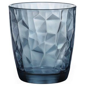Склянка Bormioli Rocco Diamond Ocean Blue 300 мл., для соку, синій 350220M02321990 фото