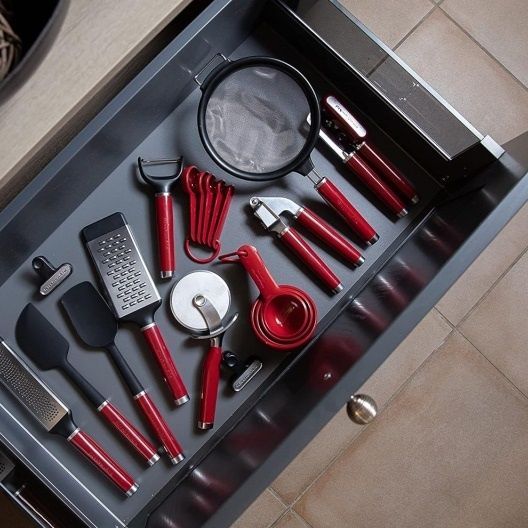 Овочечистка KitchenAid Coreline Red 18,8 см. горизонтальна, червоний KAG145OHERE фото