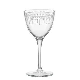 Келих Bormioli Rocco Bartender Nick&Nora 155 мл. для коктейлю, з візерунком 122113MDG121613 фото