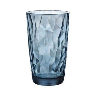 Склянка Bormioli Rocco Diamond Ocean Blue 470 мл., для коктейлю, синій 350260M02321990 фото