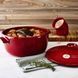 Каструля керамічна Emile Henry Casseroles & Pots 5,3 л., червоний 344553 фото 4
